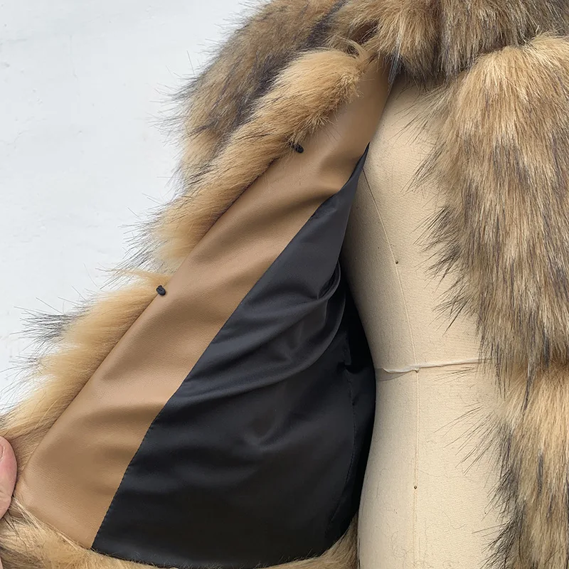 Women Faux Fur Short Coats Thick Warm V Neck Casual Furry Jackets Cardigan Long Sleeves Streetwear Autumn Outwear Winter 2025