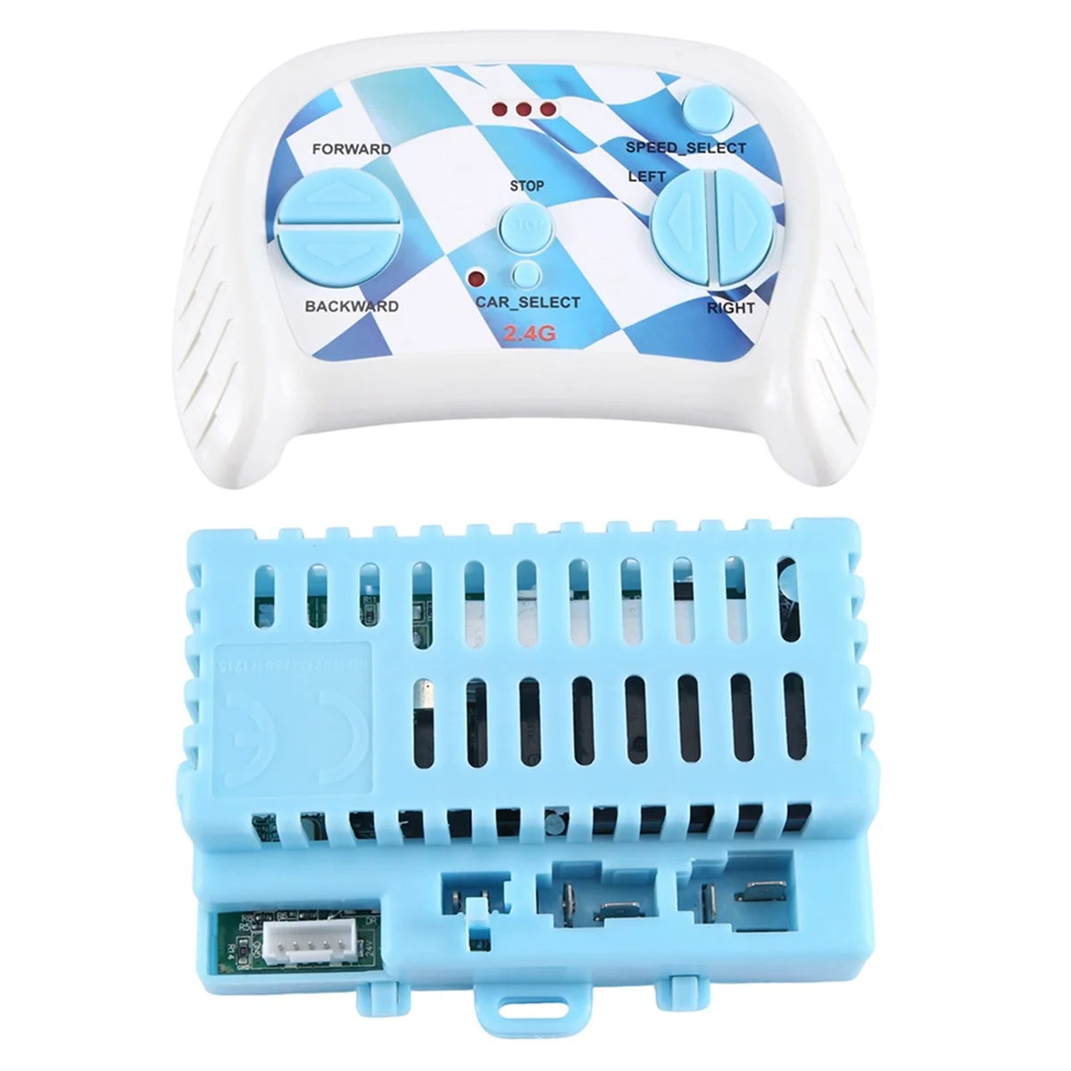 AT53 Children'S Electric Car 2.4G Bluetooth Remote Control,for Children Electric Vehicle Parts Receiver Controller 5P Set