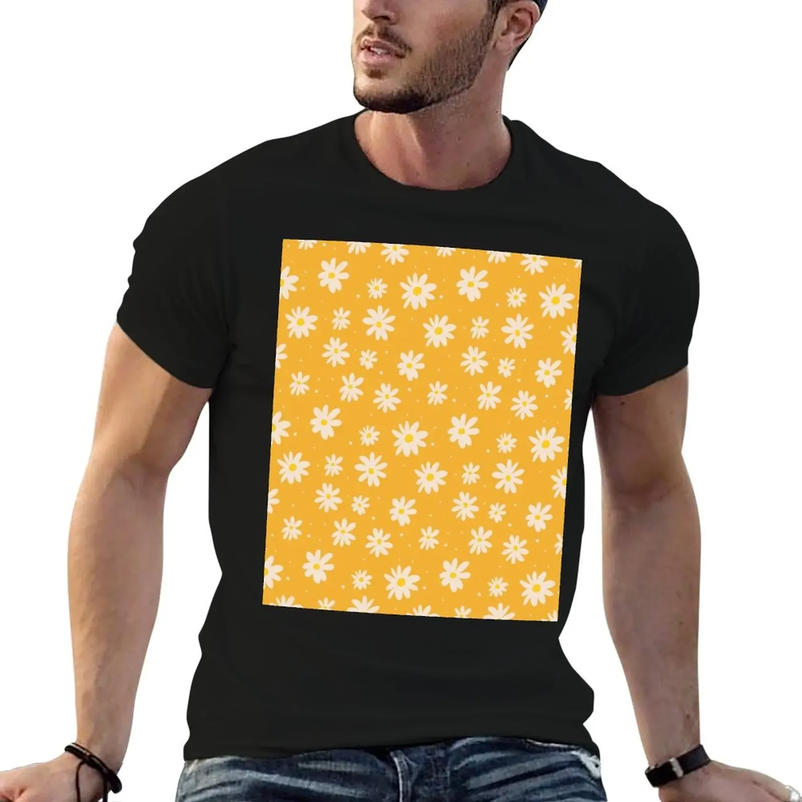 

Sunshine Daisy State T-Shirt croswit shirt man kawaii clothes summer tops Anime t-shirt shirts men