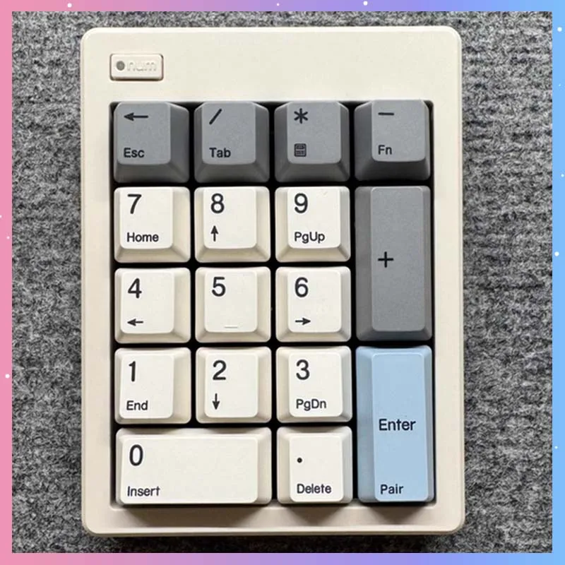 

Magic-Force MF17 Mechanical Numeric Keypad 2.4G+Bluetooth Dual-Mode External Notebook Finance Accounting Cashier Keyboard Gift