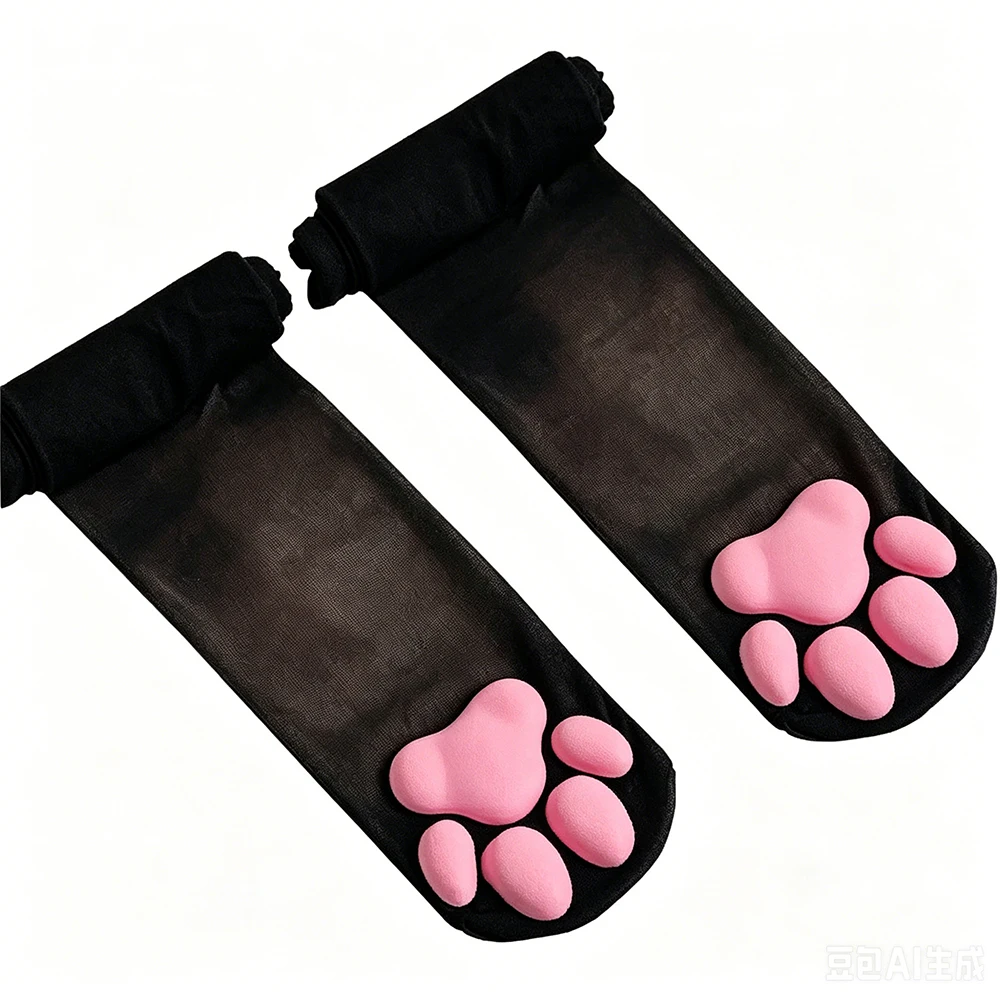 Meias Elásticas Fofas Com Alta - Anime Cosplay Com 评论和价格