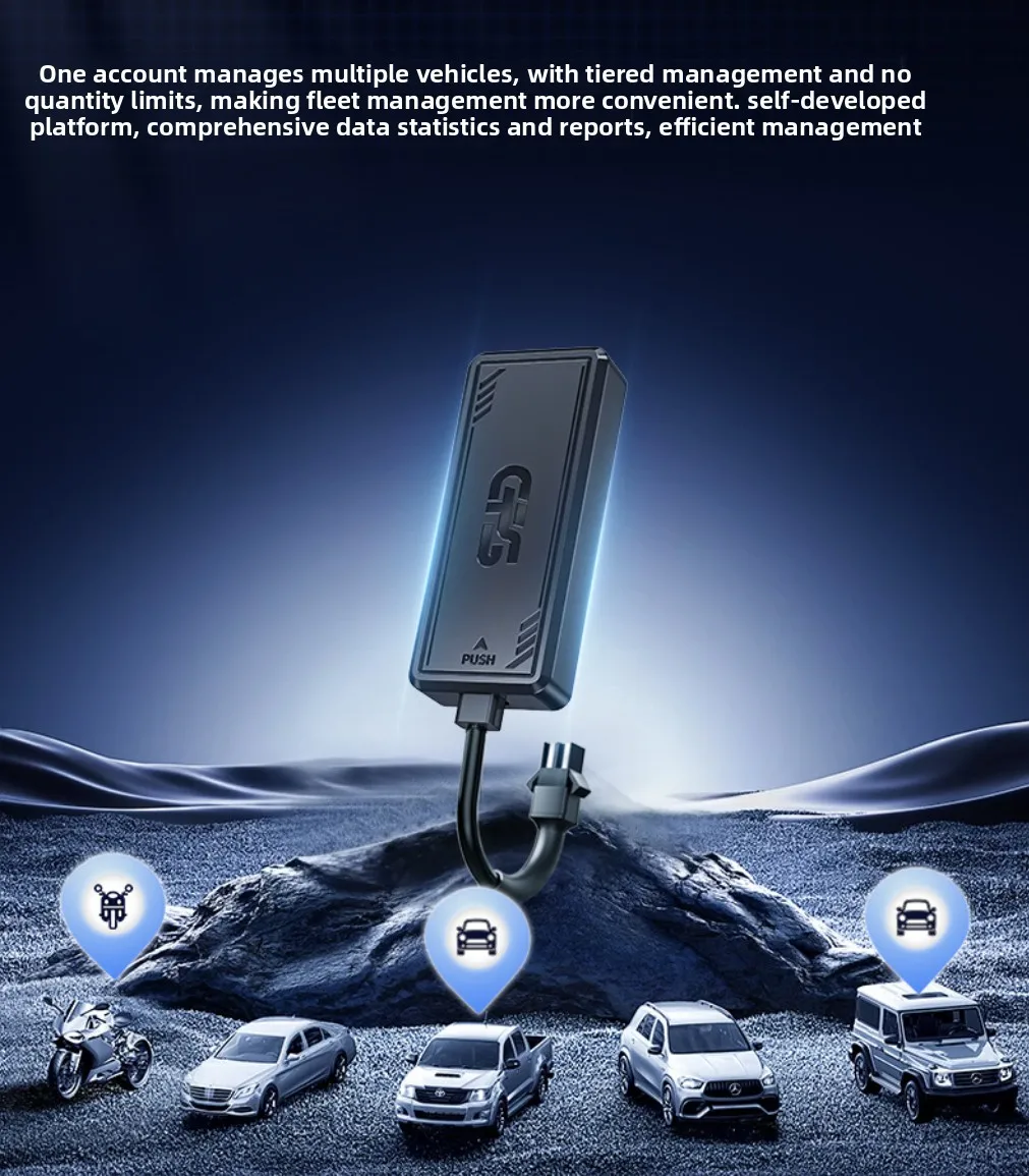 4G سيارة GPS الأسلاك محدد سيارة GPS دراجة نارية جهاز مضاد للسرقة