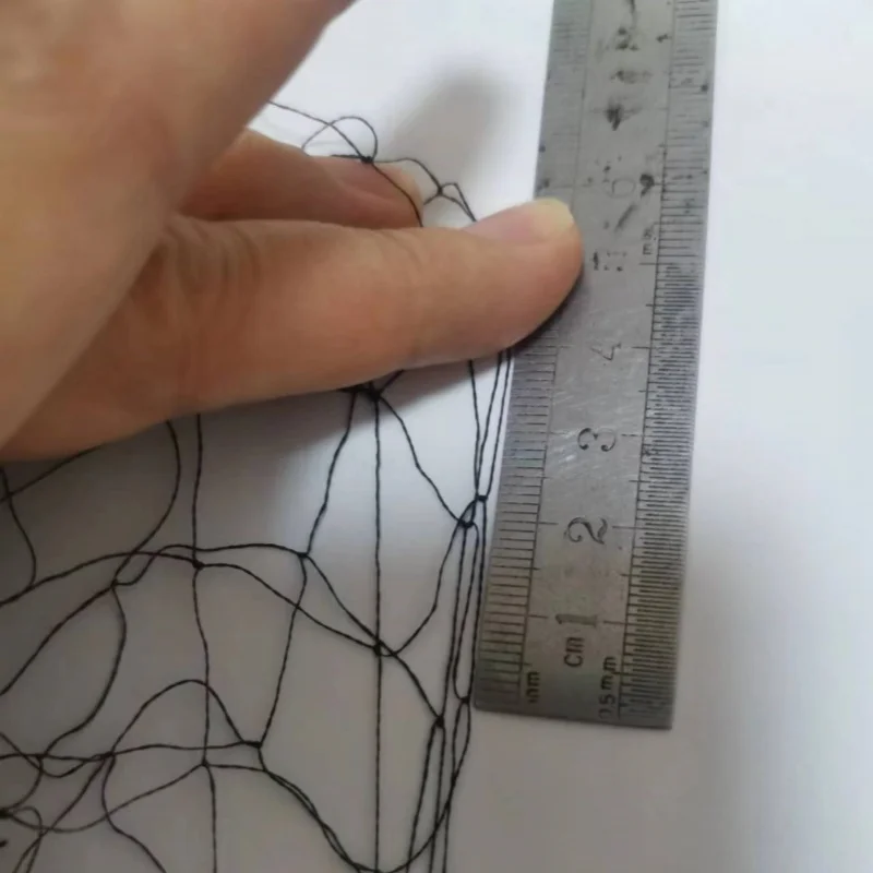 3x6M 3x9M 3x12M 3x15M 75D/2 Garden Net Anti Bird Mist Net with 4 Pockets 20x20mm Mesh Hole for Garden Protection