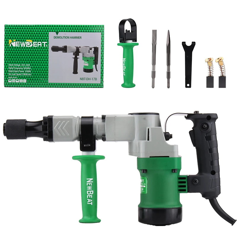 China Professional Factory NewBeat 0810 Electric Industrial Demolition Hammer Drill Power Breaker Machine