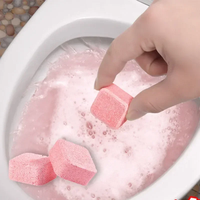 1Pcs Toilet Cleaning Effervescent Tablets Automatic Cleaner Deodorant Remover Urine Stain Yellow Dirt Home Tool