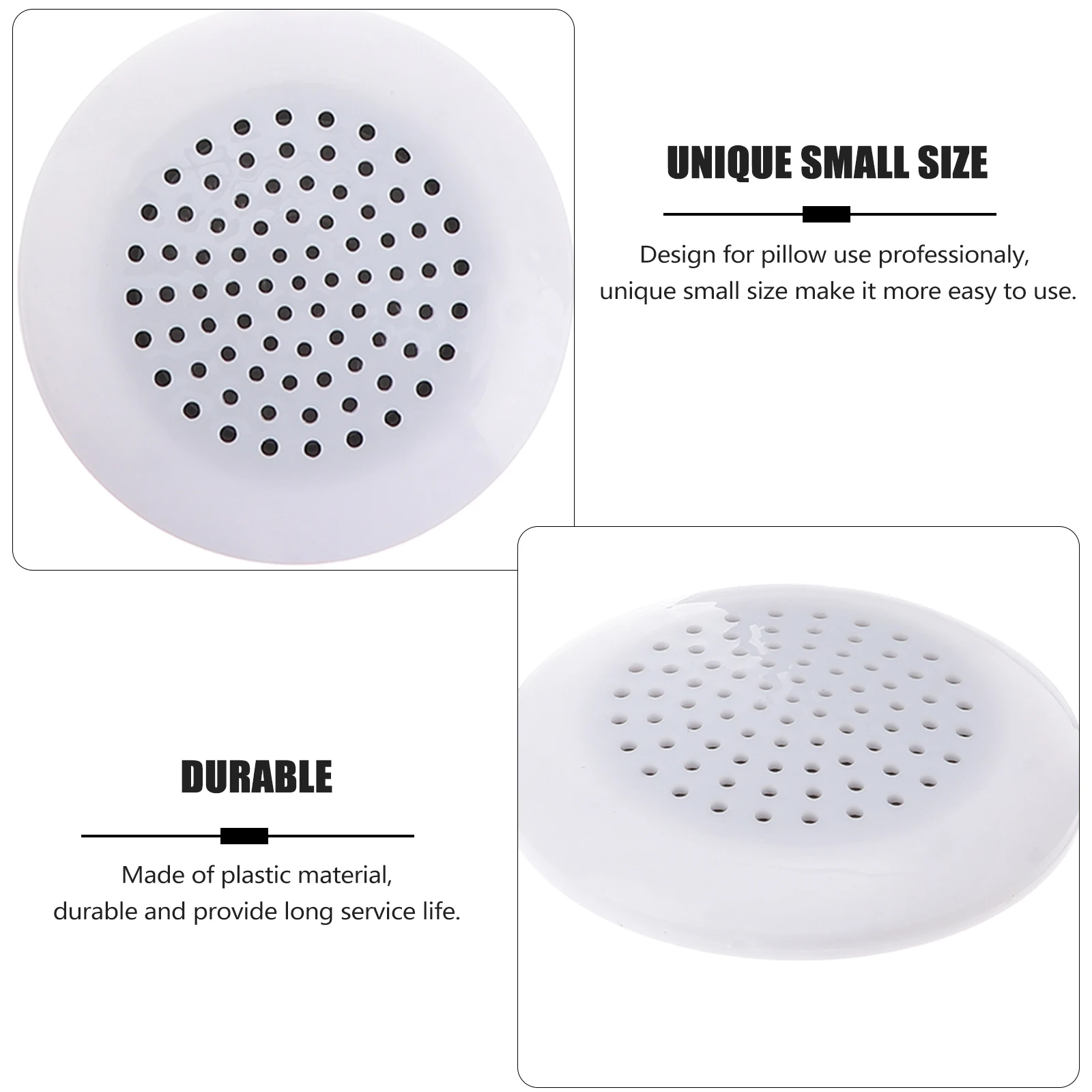 

Portable Music Pillow Speaker White Tiny Speakers for Sleeping 35mm Plug DIY Durable Small Sound Coil Bedside