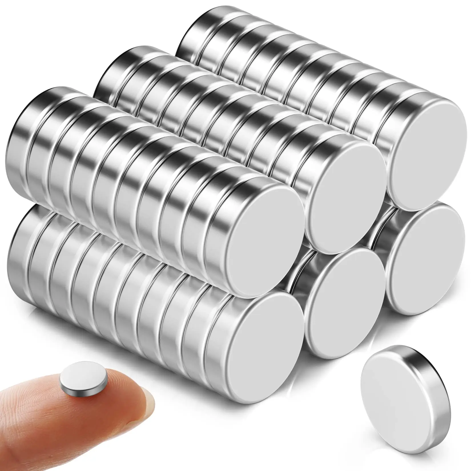 60 Pcs 8x2 Neodymium Magnet 8mm X 2mm  N35 NdFeB Round Super Powerful Strong Permanent Magnetic Imanes 8*2  Neodymium Magnet