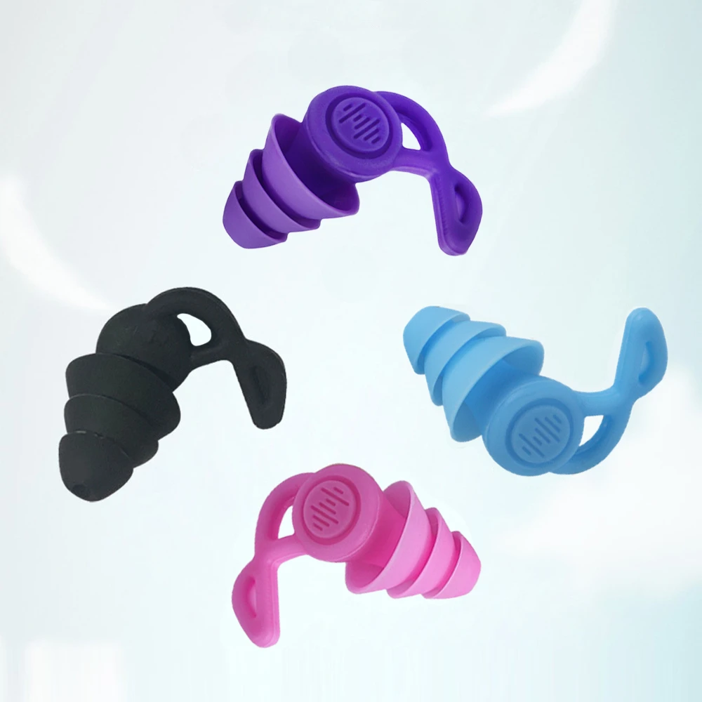 Nouveau bouchons d'oreille d'aide au sommeil réduisant le bruit bouchons d'oreille de natation imperméables Protection auditive de Concert produits silencieux dortoir Anti-bruit