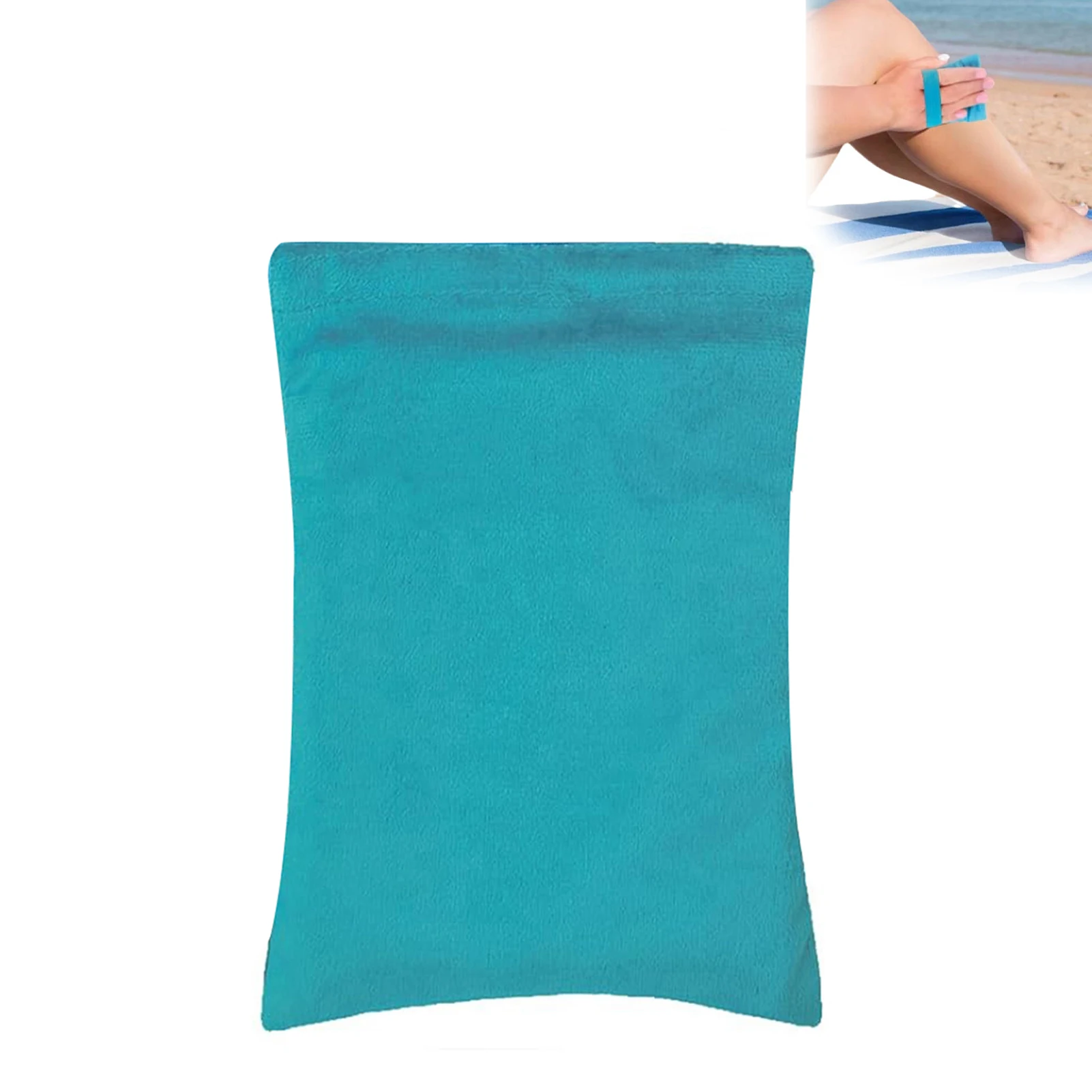 Sand Removal Bag for Beach Sandscreen Sand Remover Brush Convenient for Your Beach Travel