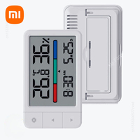 New Xiaomi MiaoMiaoCe Smart Thermometer Hygrometer Multi Function High-precision Digital Clock Weather Station Device for Home