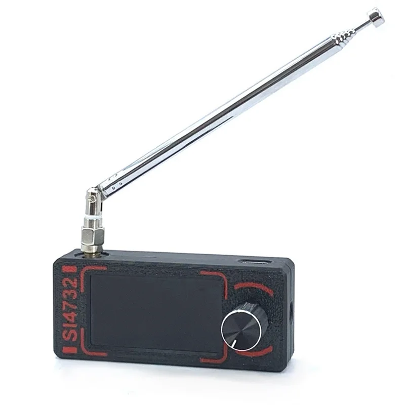 A26F-Upgrade 0,5-108 МГц Mini SI4732 Полнодиапазонный радиоприемник поддерживает FM AM и SSB Встроенный усилитель для наушников