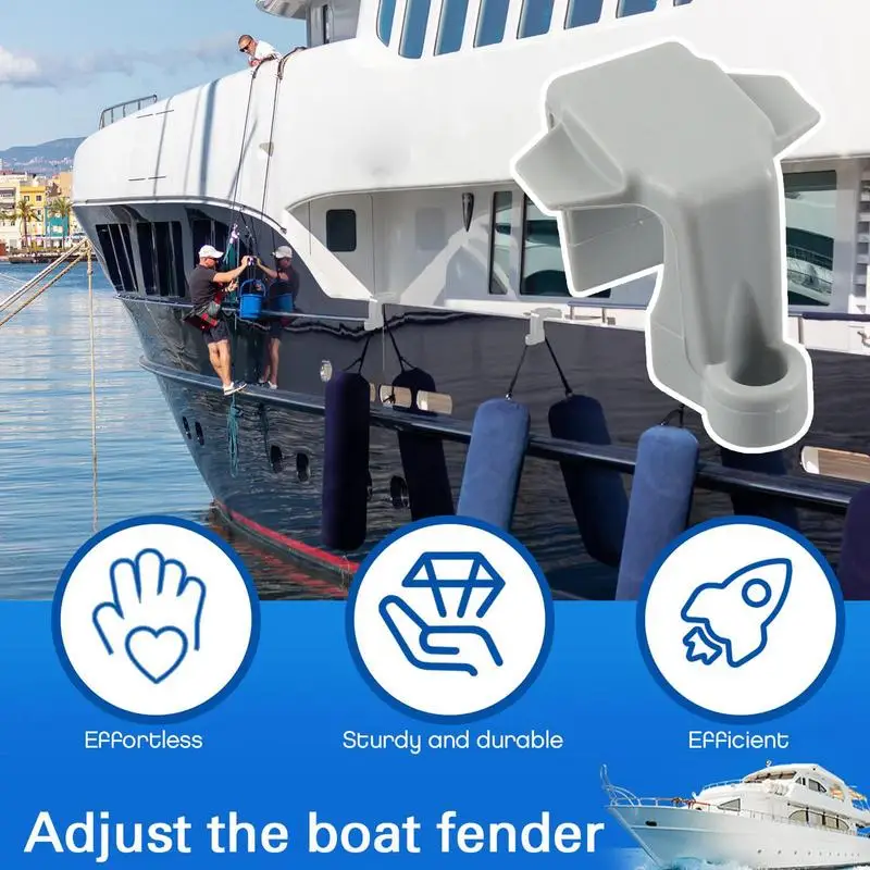 

Boat Fenders Clips For Rail 4pcs Boat Sturdy Fenders Clips Rail Mount Boat Buoy Clips Multifunctional Bumper Hangers For