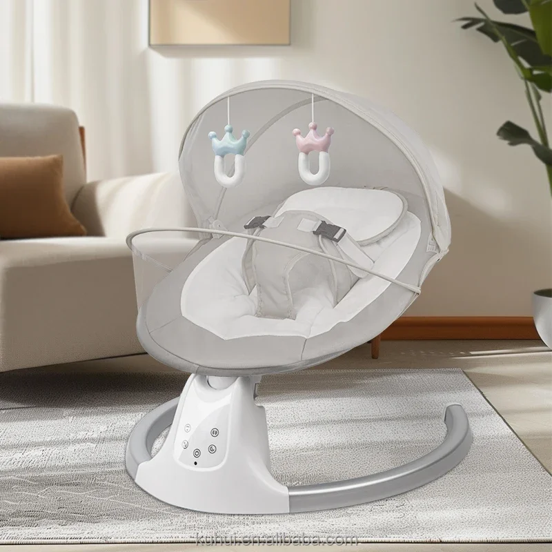 New electric automatic rocking rocker remote control baby trampoline