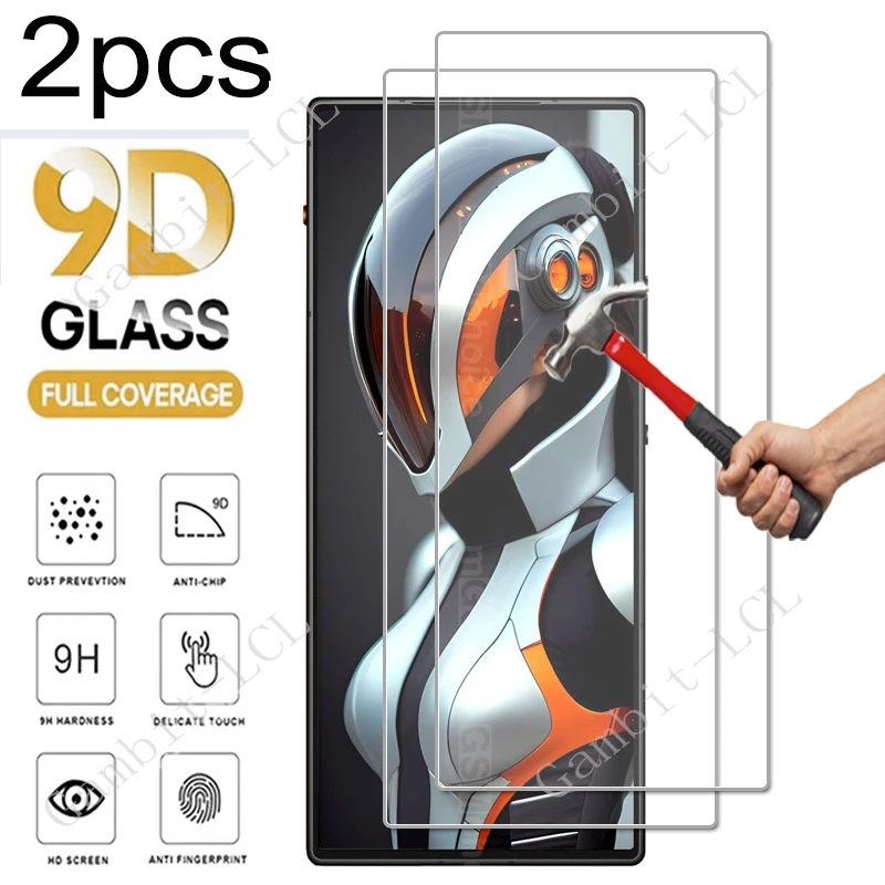 

2 шт. для ZTE Nubia Red Magic 10 Air RedMagic 10 Pro+ 9 9S 10S 8 Pro 8S Plus 9Pro 10Pro Защитная пленка из закаленного стекла