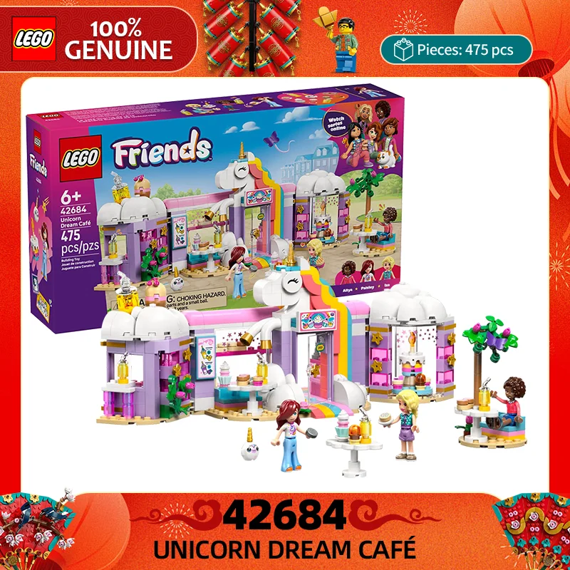 

Конструктор Lego Friends 42684 «Кафе-единорог» для мальчиков и девочек, развивающая игрушка-головоломка, подарок
