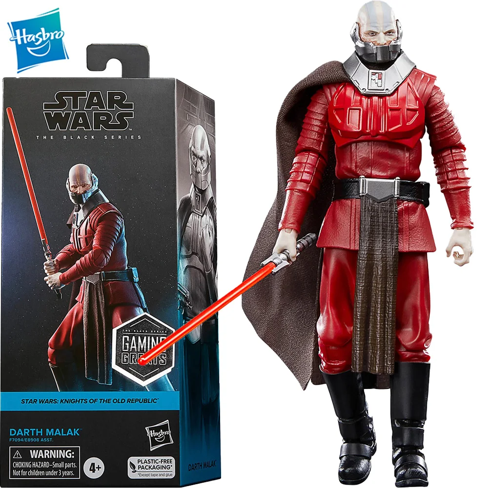 

Original Hasbro Star Wars The Black Series Darth Malak 6-Inch Action Figure Collectible Model Toy Gift F7094