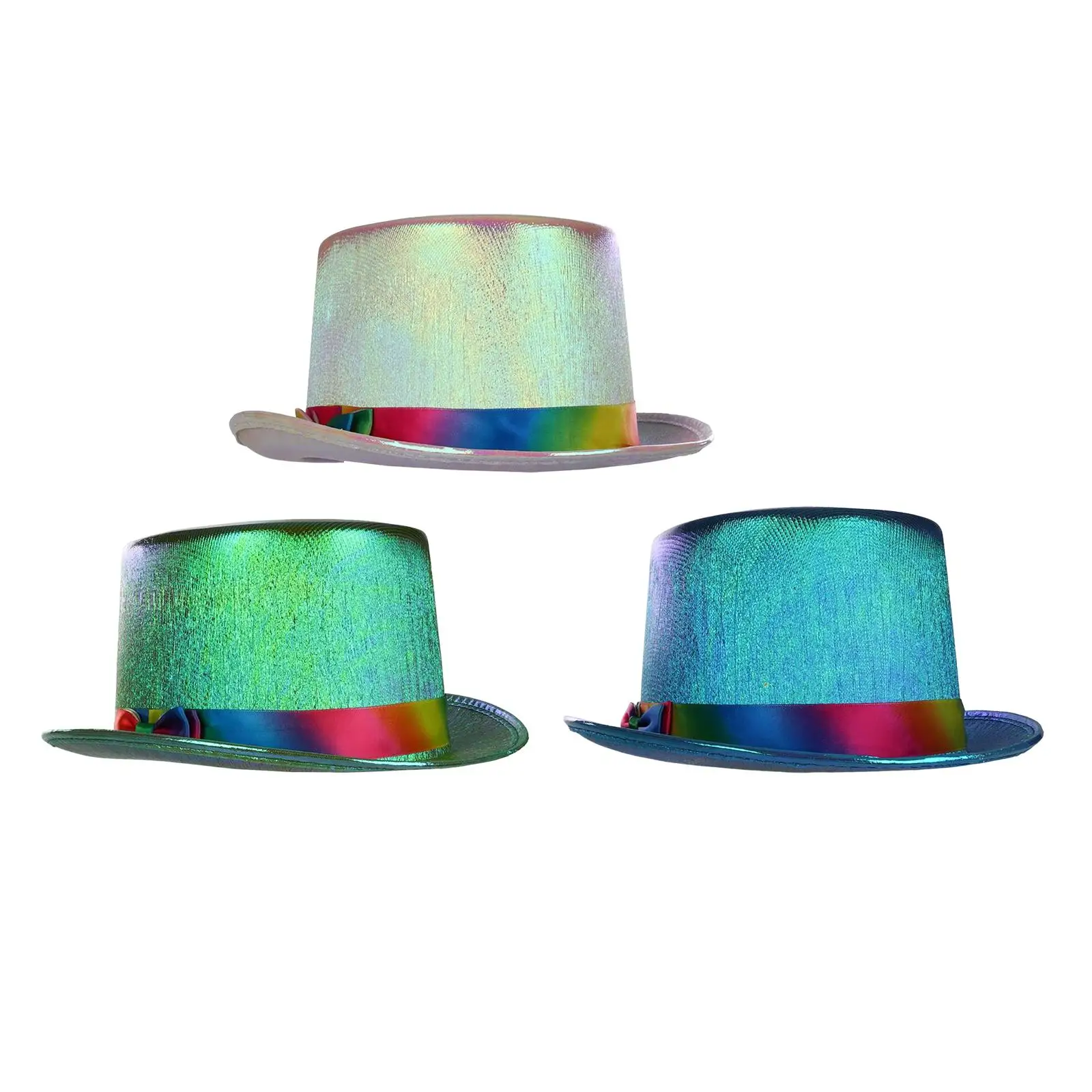 

Jazz Top Hat Wide Brim Dress Decoration Party Gentleman Jazz Cap Photo Props