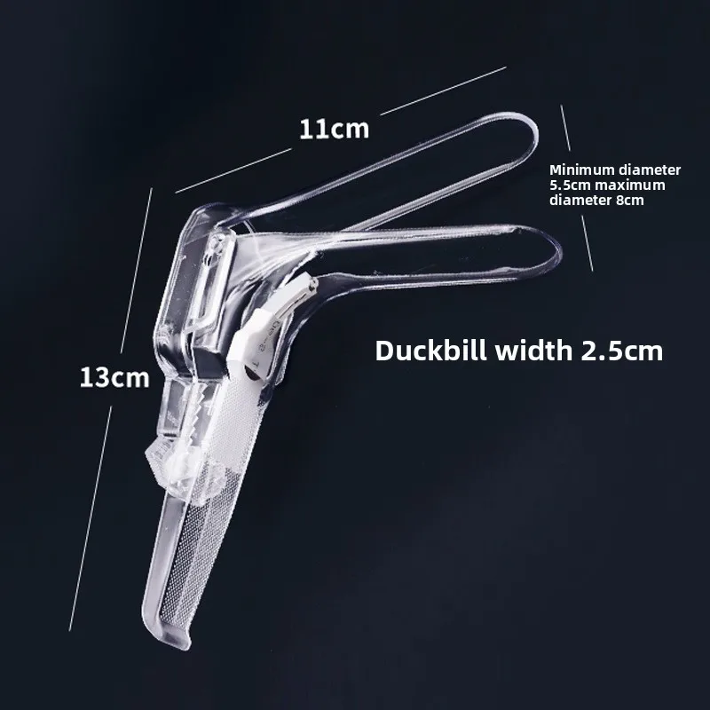 

Sterile Disposable Female Vaginal Speculum 10PCS LED Light Duck Mouth Cervix Dilator Instrument