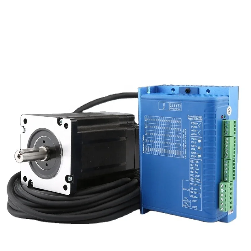 

hybrid servo motor 2HSS86H+86J1880EC-1000 closed loop set engraving machine accessories