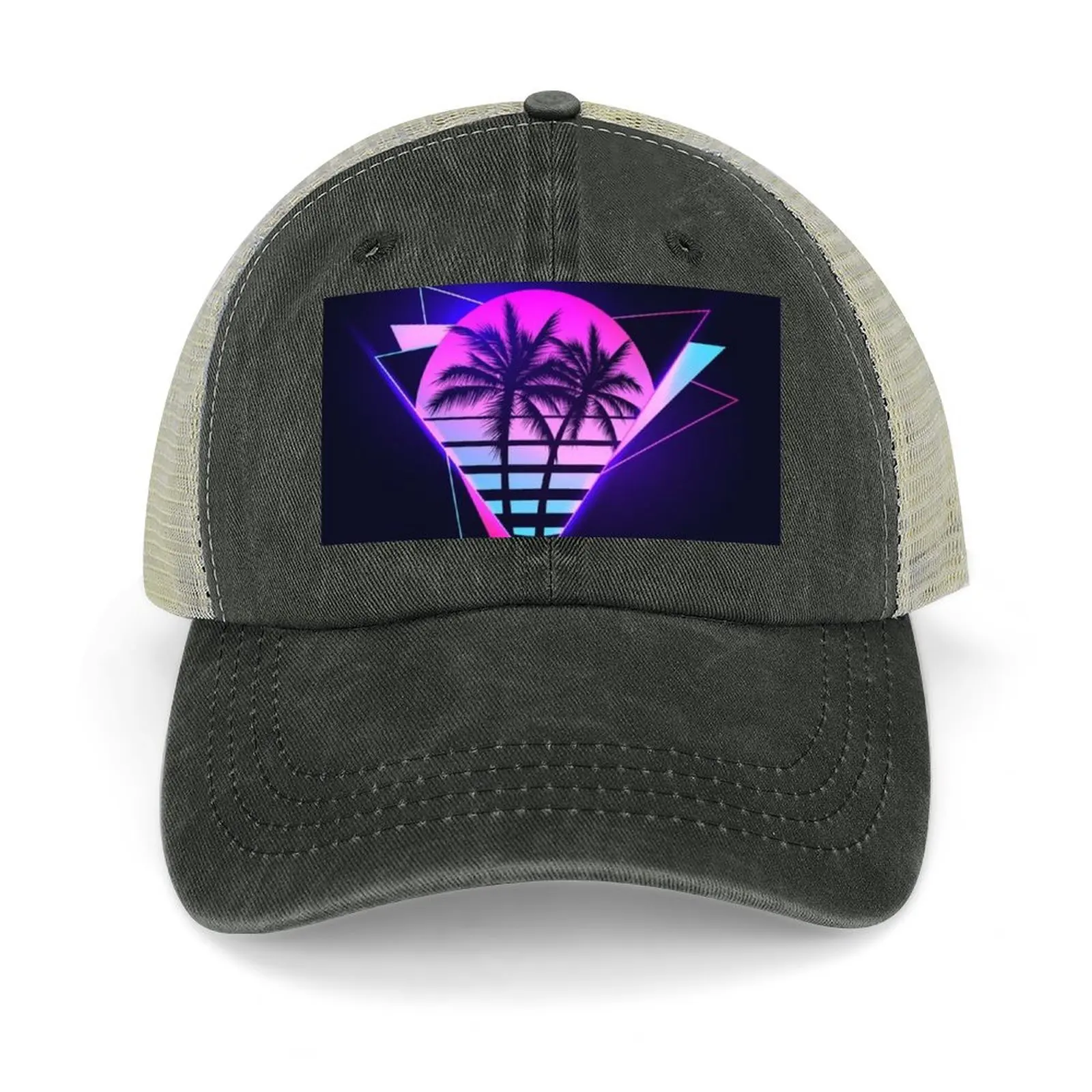 

Retrowave T-Shirt Baseball Cap designer cap Hat Man Luxury Military Cap Man Boy Child Women's