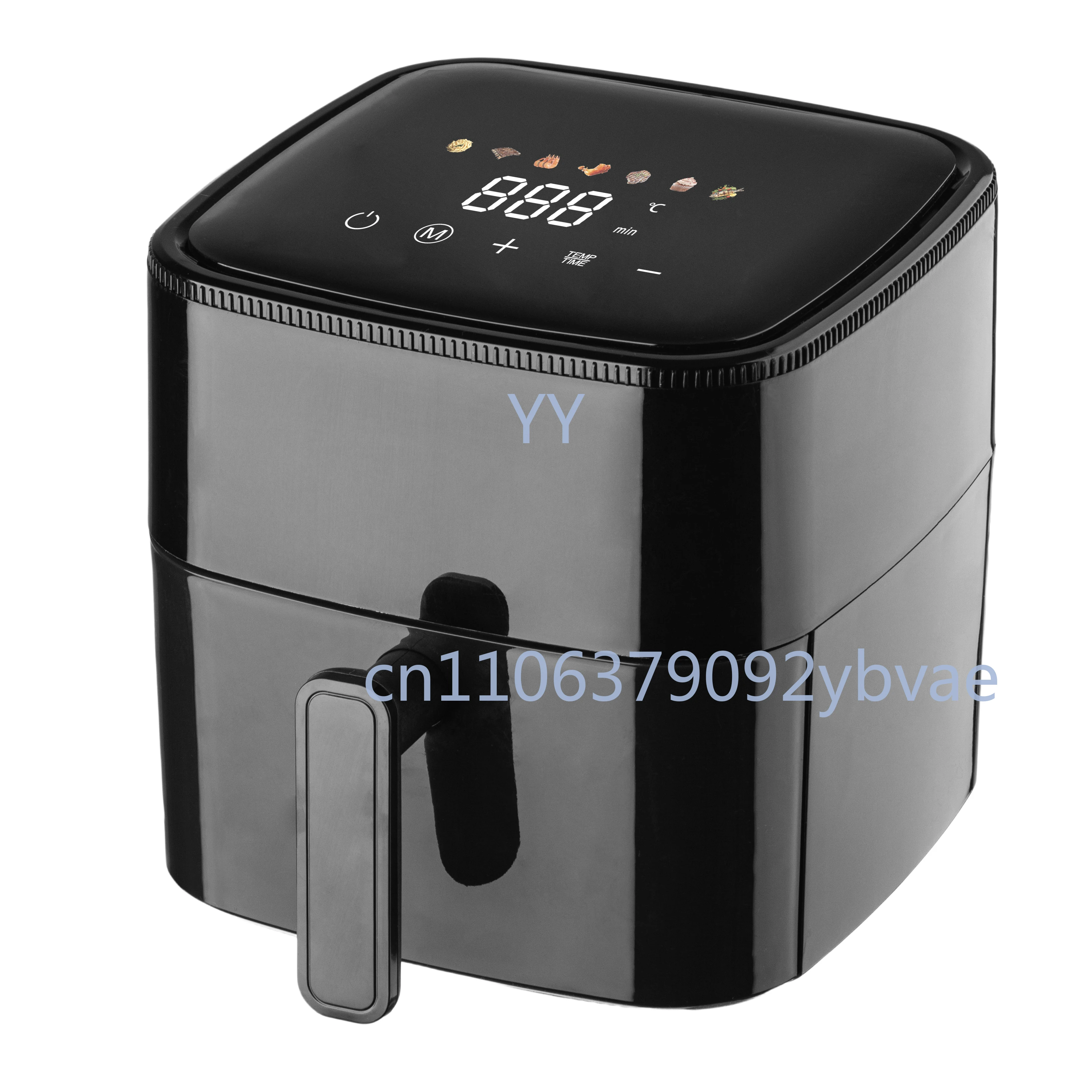

New Arrival 4L Smart Digital Touch Screen Electric Air Fryer Custom Colors