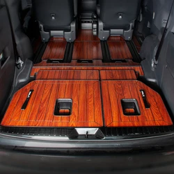 Per TOYOTA SIENNA 2022 foot pad pavimento in legno accessori interni speciali modificato sette set completo di piedini accessori per auto