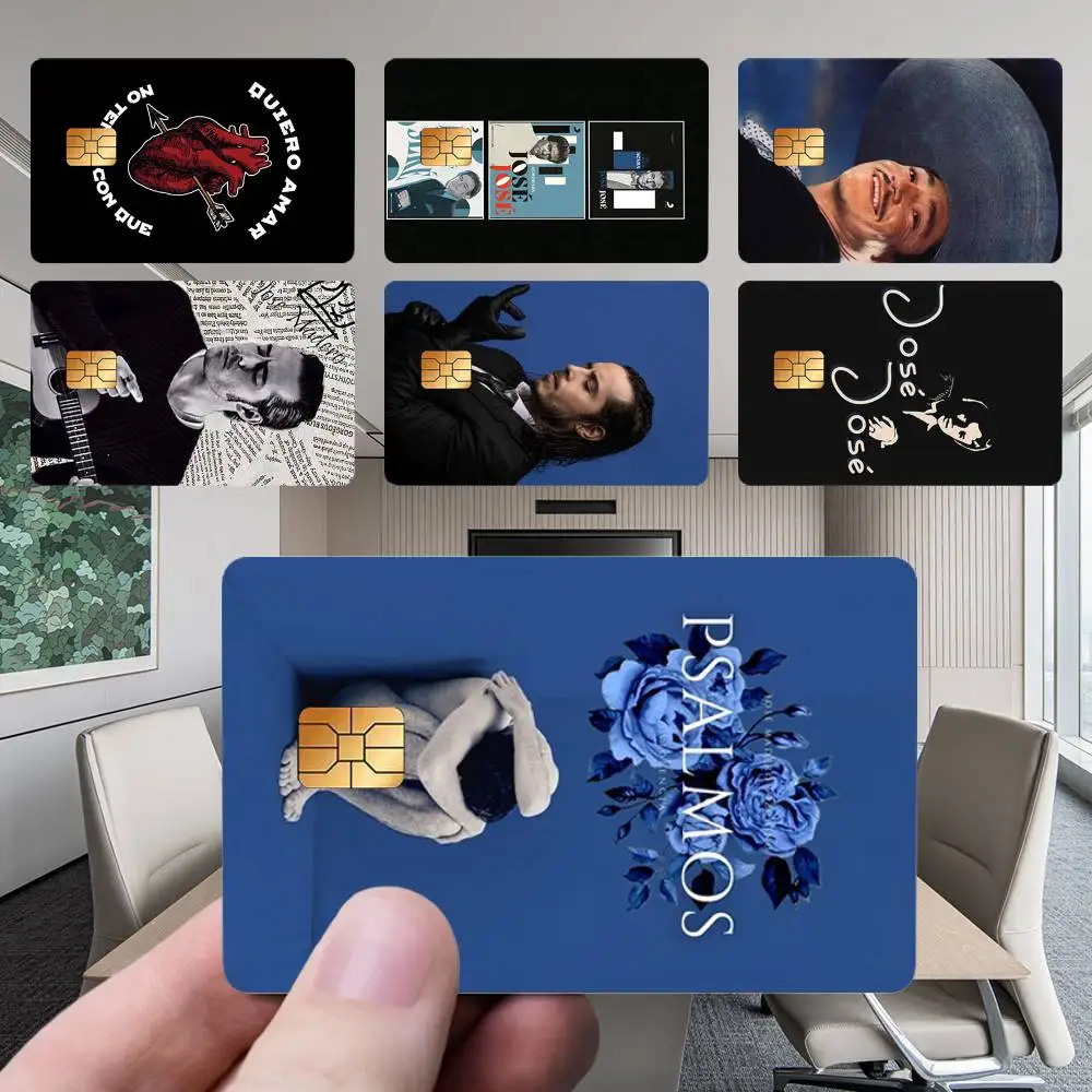 

J-Jose M-Madero Singer Card Stickers New Cartoon Card Debit Bank Charge Card Bus Metro Waterproof Sticker Decal Decoration