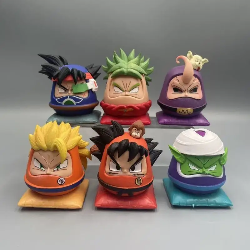 

Dragon Ball Super Super Sayan Q Version Da Mo Series Anime Figurine Toy Collectible Trendy Blind Box Gift For Animation Fans