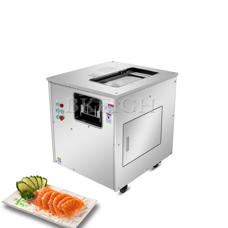 Hot Selling Automatic Slicing Machine, Electric Oblique Cutting Fish Fillet Machine, Commercially Available