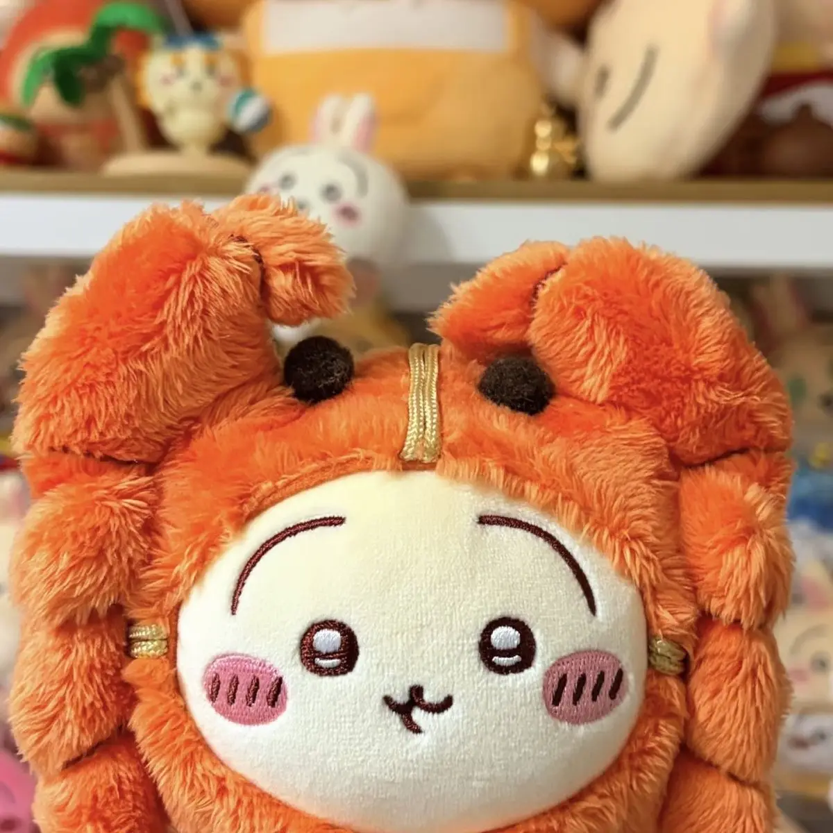 Chiikawa,Hachiware,Usagi Cute Cartoon Hairy Crab Plush Doll Limited Edition Stuffed Toy Keychain Pendant Girls gifts In Stock