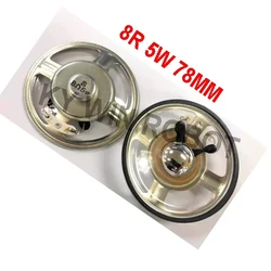 2 teile/los Neue Ultra-dünne lautsprecher wasserdichte 8 ohm 5 watt 5 W 8R lautsprecher Durchmesser 78/77MM 7.8/7,7 CM dicke 17MM