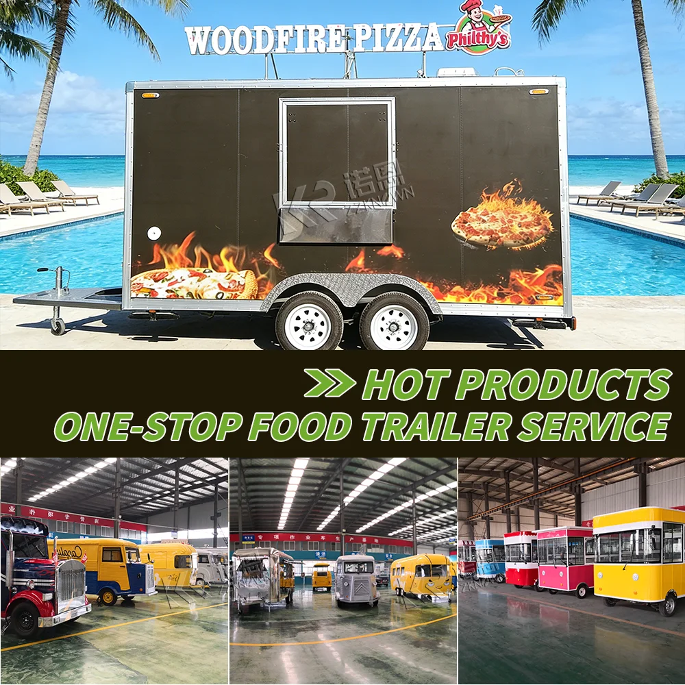 

Commercial Taco Mexican Street Food Trailer Mobile Coffee Bar Catering Truck Street Hot Dog Food Truck With Full Equipment