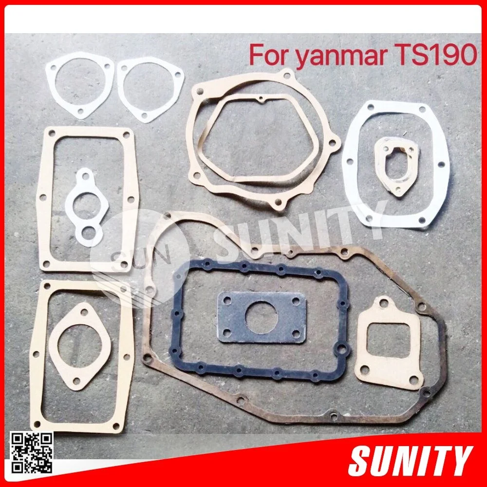 TAIWAN SUNITY High Quality Full Gasket TS190 For YANMAR Agriculture Gasket Kit