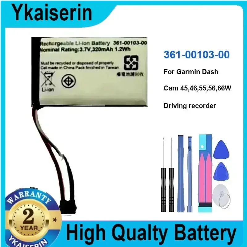 

Сменный аккумулятор для Garmin DashCam Dash Cam 45 46 55 56 66 Вт 66 Cam45 Cam46 Cam55 361-00103-00 Портативные аккумуляторы + трек НЕТ
