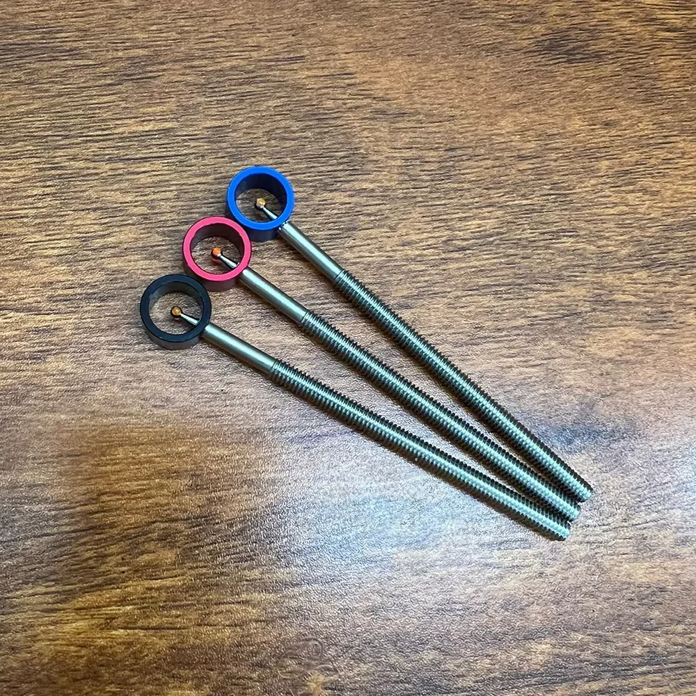 Archery Metal Recurve Bow Sight Pin 8-32 Universal Screw Suitable for Hunting Shooting Accessories view 2