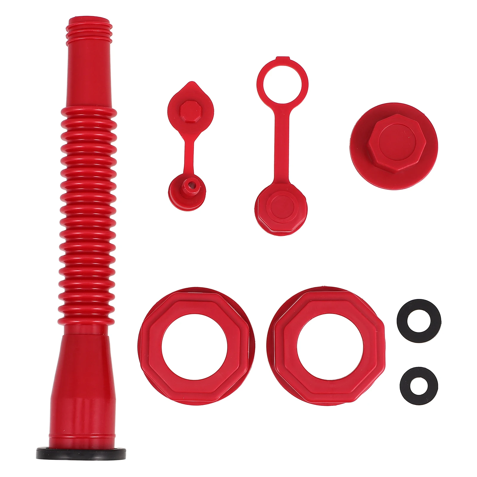

1 set Gas Can Spout Replacement Nozzle Kit Flexible Durable Camping Stove Adapter Valve Regulator Propane Tank Refill Tool