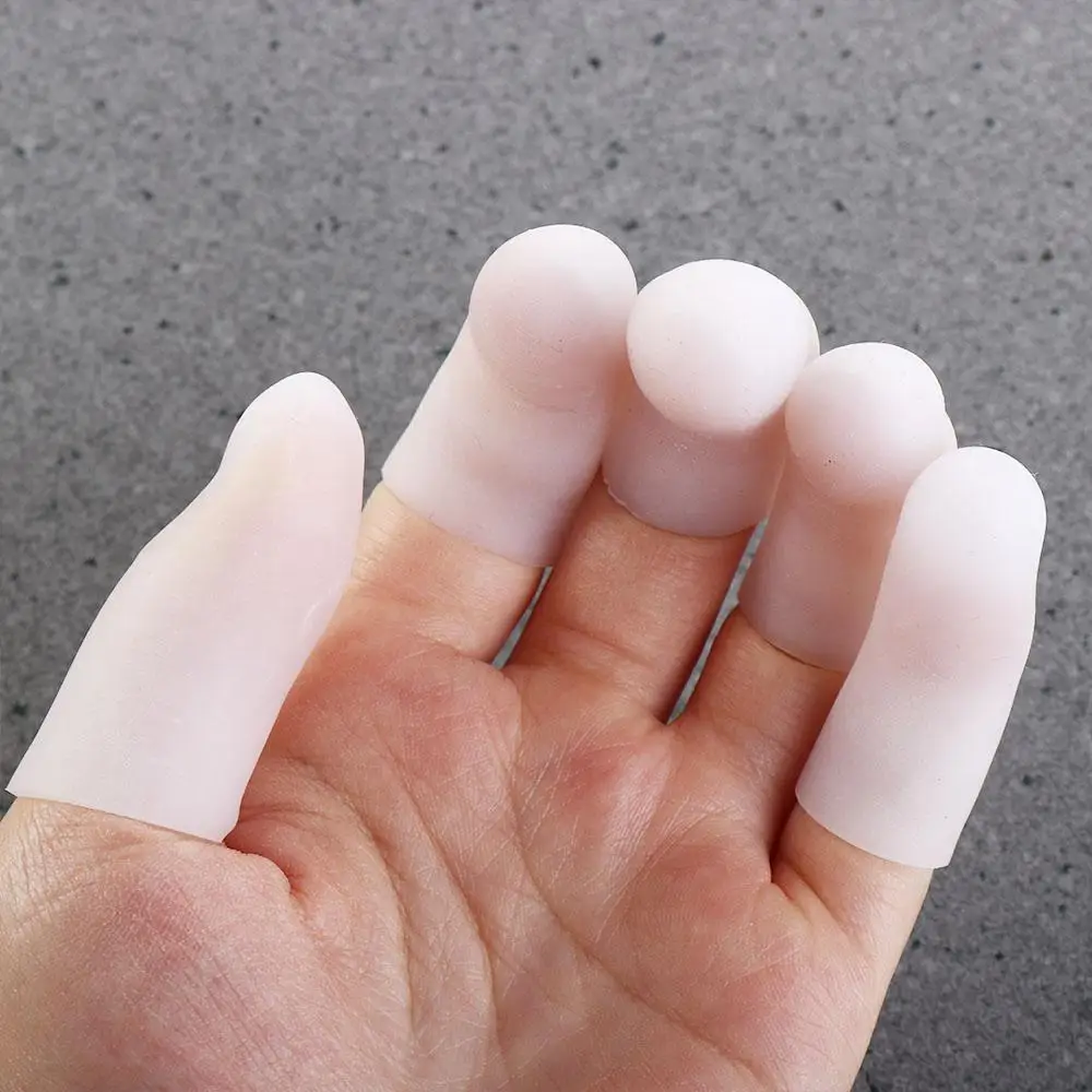 Strumento per la rimozione del callo in silicone per proteggere la pelle screpolata correttore per alluce valgo separatore per dita protezione per le dita separatore per dita in silicone