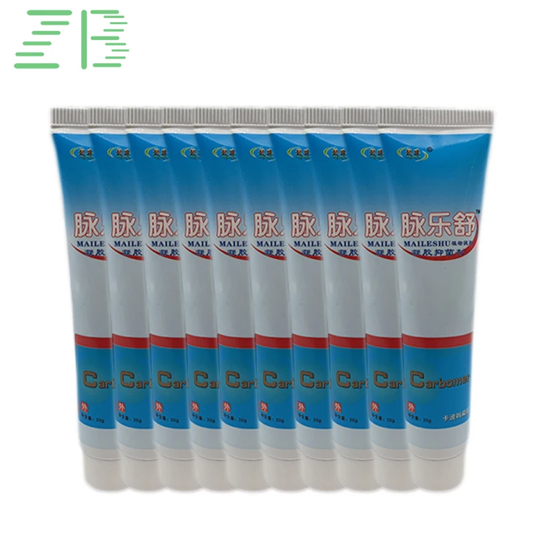 10pcs/lot ZB Varicose Veins Cream 30g Hot Sale Vasculitis Phlebitis Spider Cream Varicosity Angiitis Removal Medical Plaster