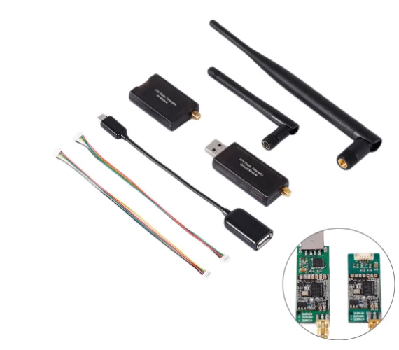 

3DR 500MW Radio Telemetry 433Mhz 915Mhz Air and Ground Data Transmit Module for APM Pixhawk Flight Control FPV Compact Size