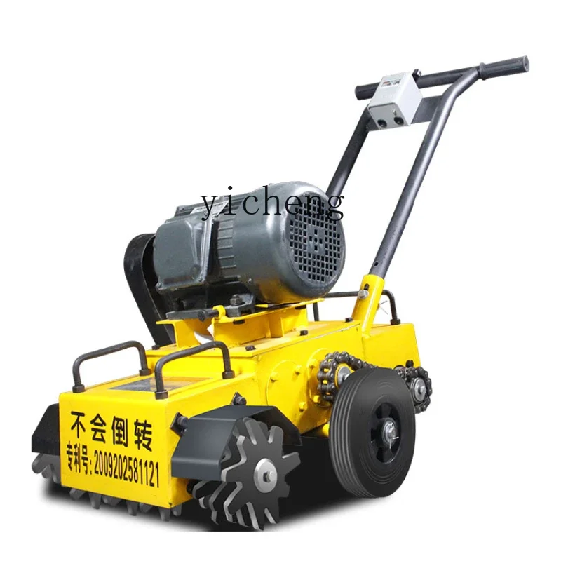 ZK concrete floor cleaning machine floor cement mortar ash cleaning machine floor slag cleaning machine