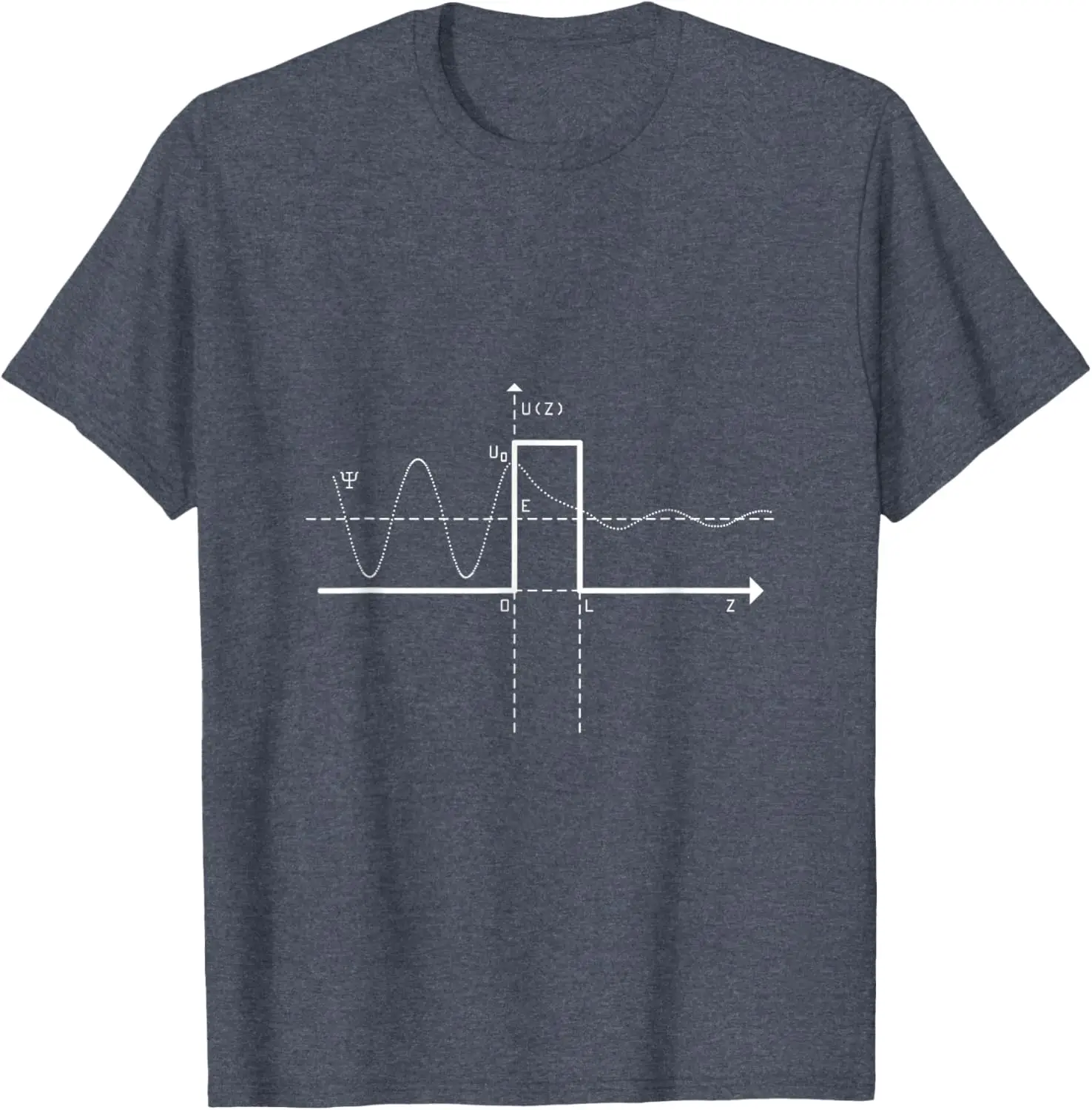 Quantenphysik Wissenschaftslehrer Physik T-Shirt Baumwoll-T-Shirt Vintage Kleidung Tops Lässige Grafik-T-Shirts Camiseta