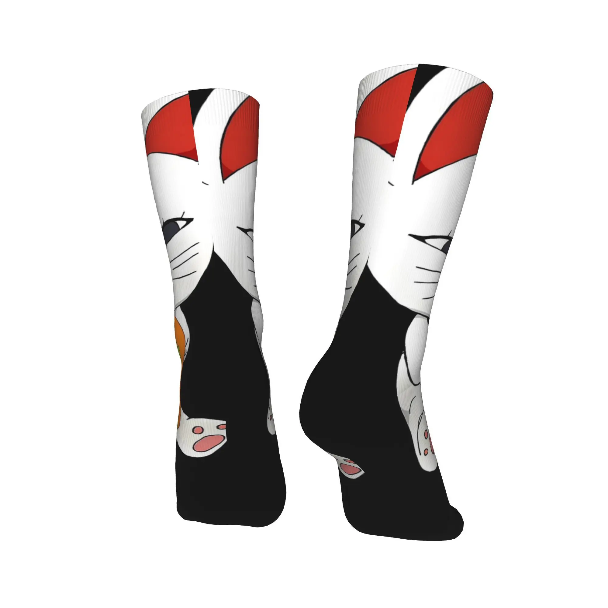 Skarpety męskie dla dorosłych DanDaDan, podkolanówki antypoślizgowe, średnio miękkie, jesienne, gotycki design, skarpety outdoorowe.