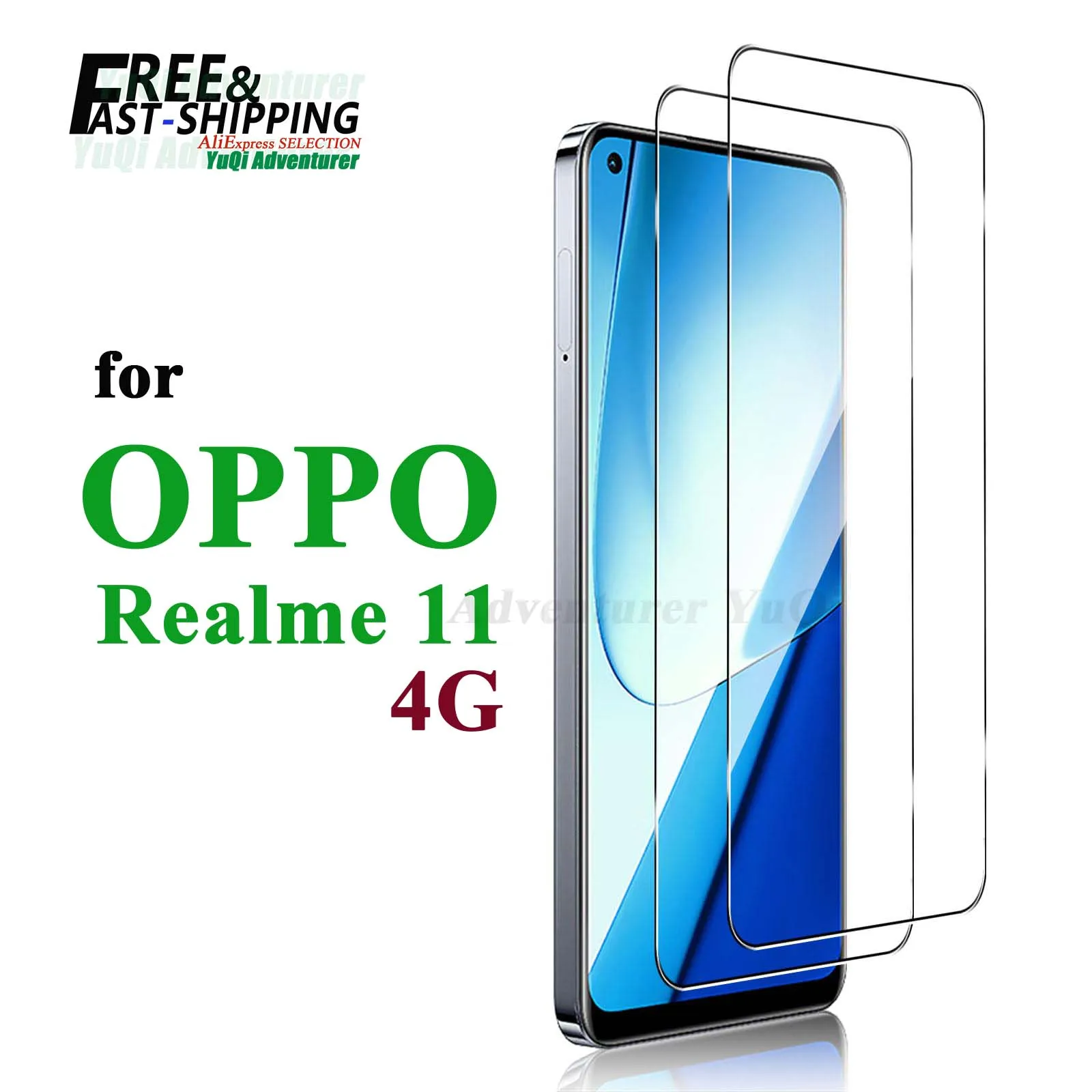 

Screen Protector For OPPO Realme 11 4G Tempered Glass SELECTION Free fast Shipping 9H HD Clear Transparent Case Friendly