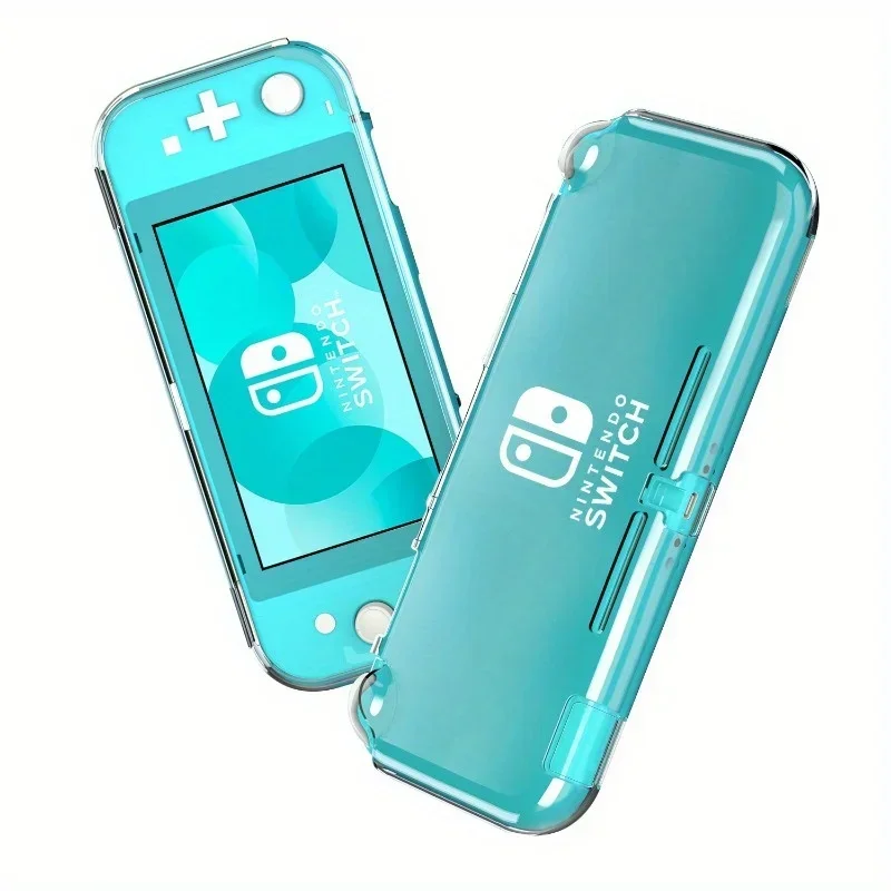 Transparent TPU Switch Lite Case - Shock-Absorbing Softshell Protector, and Crystal-Clear Console Case for Nintendo Switch Lite