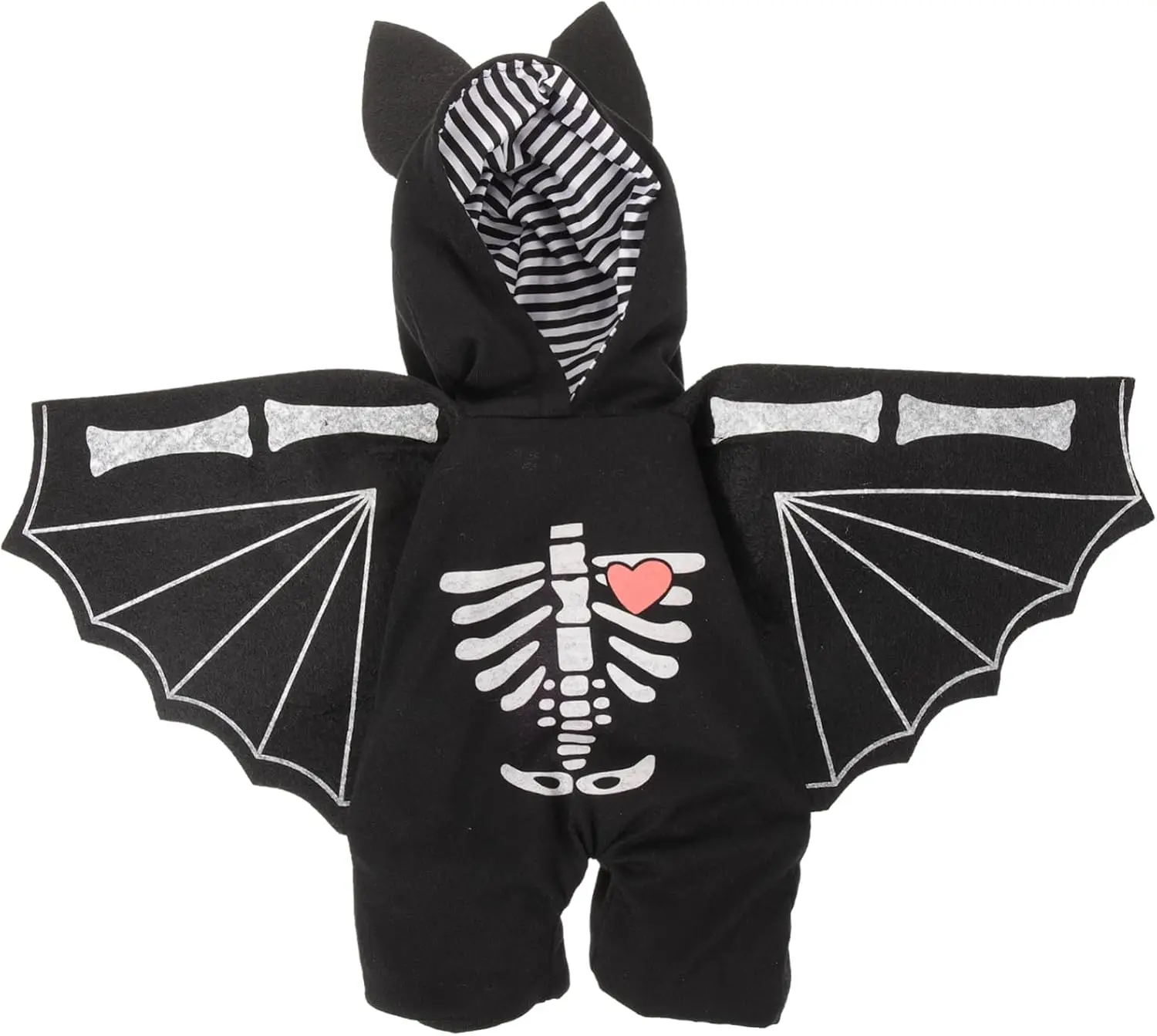 Dog Bat Costume with Wings Funny Halloween Party Dress up Party Outfit Pet Hoodie Winter Cat Apparel Skeleton Puppy Clothes