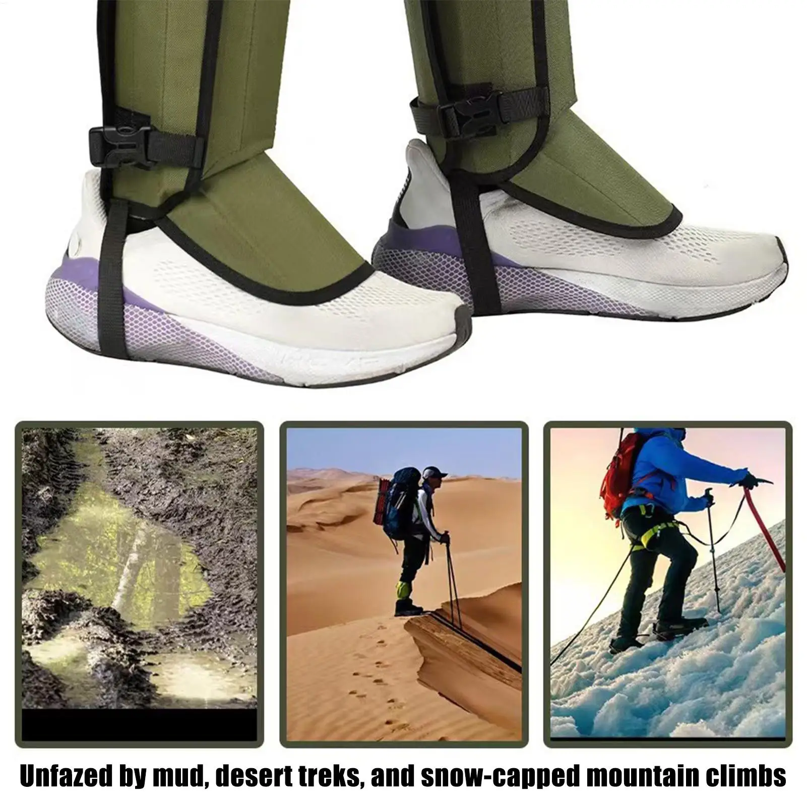 في الهواء الطلق الساق الجراميق مقاوم للماء ثعبان غطاء مقاوم تنفس ثعبان الحرس للرجال النساء تشغيل الشتاء التزلج الثلوج الأحذية البحوث #4