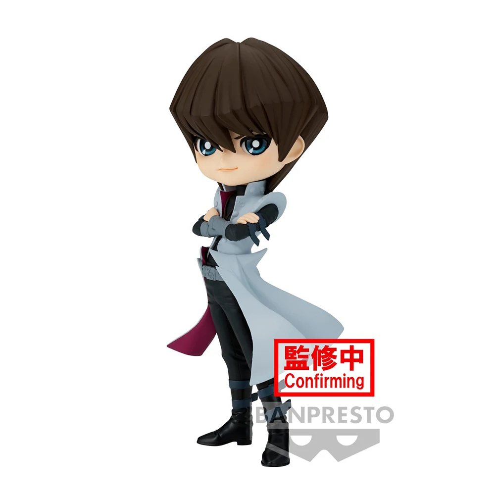 IN STOCK Banpresto Q Posket Yu-Gi-Oh! Seto Kaiba 15 cm Anime Model Ornaments Collectible Action Figure Gift Toys