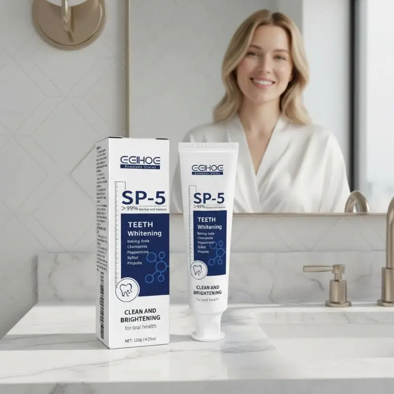 SP-5 Probiotic Toothpaste Whiten Toothpaste Clean Mouth Stain Remove Fresh Breath Soft Foam Protect Gum Whiten Teeth Oral Care