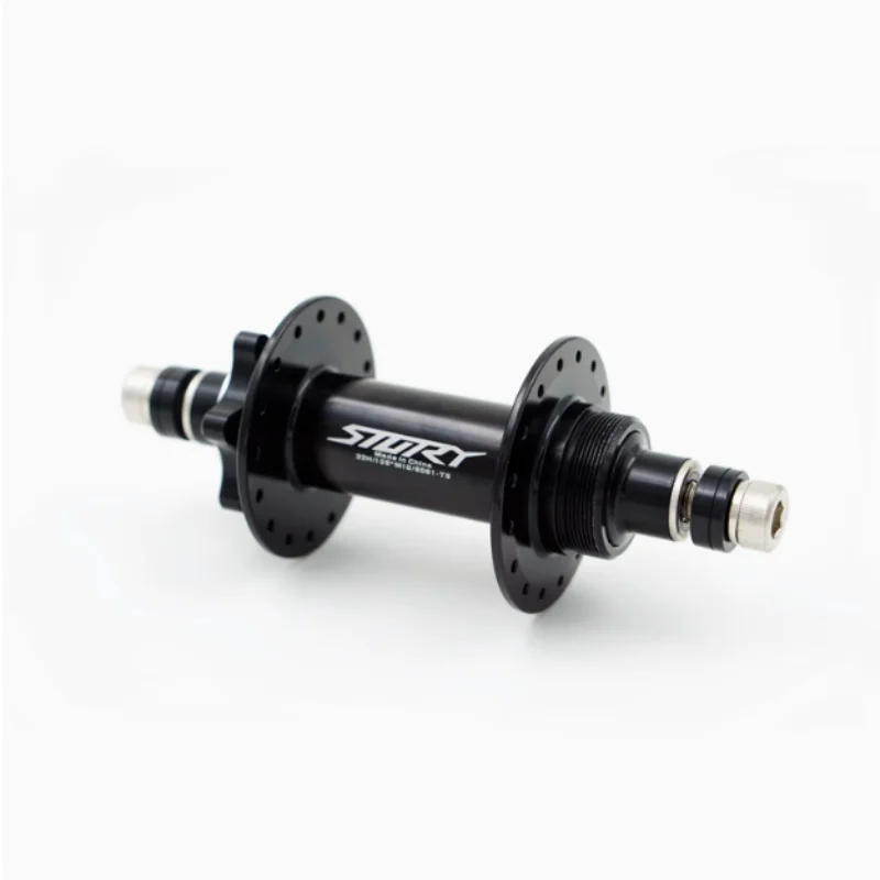 Single-Speed Rear Hub with Threaded Screw, 16T, 135mm * 10mm, Fit for Street Climbing, slope Car