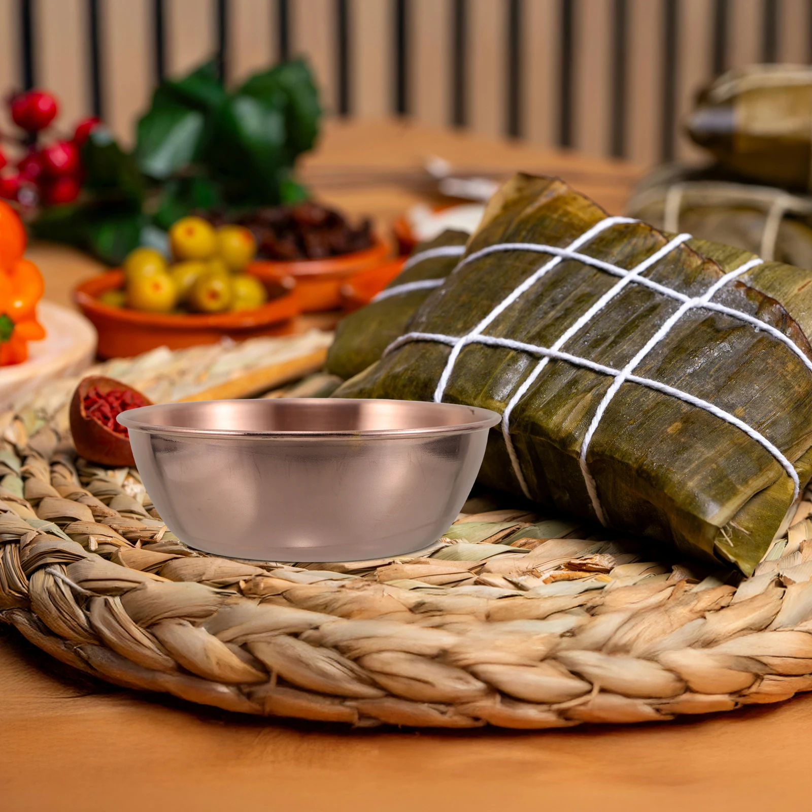 

6Pcs Stainless Steel Mini Sauce Bowls Small Dipping Containers for Condiments Sushi Ketchup Seasoning Prep Bowls